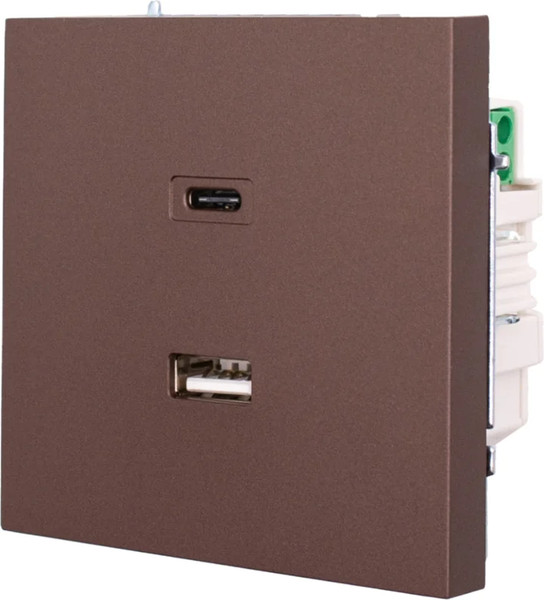 Изображение товара Розетка Lezard Zima 704-7388-192TC (шоколад)