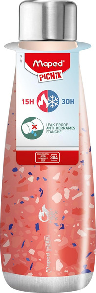 Изображение товара Бутылка для воды Maped Picnik Terrazzo / 871196 (розовый)