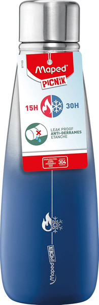 Изображение товара Бутылка для воды Maped Picnik / 871103 (синий)