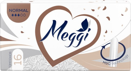 Изображение товара Тампоны гигиенические Meggi Normal (16шт)