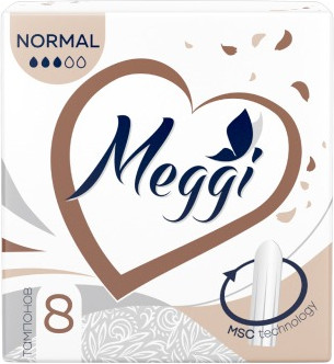 Изображение товара Тампоны гигиенические Meggi Normal New (8шт)