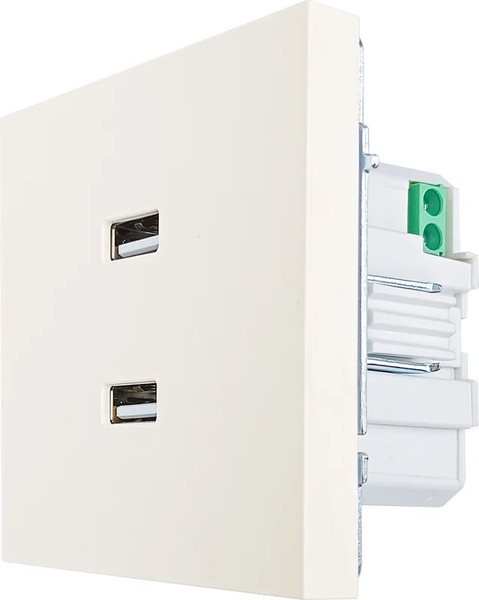 Изображение товара Розетка Lezard Zima 704-9088-192 (слоновая кость)