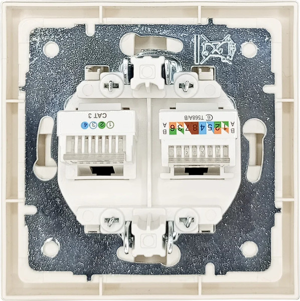 Изображение товара Розетка Lezard Zima 704-9088-144 (слоновая кость)