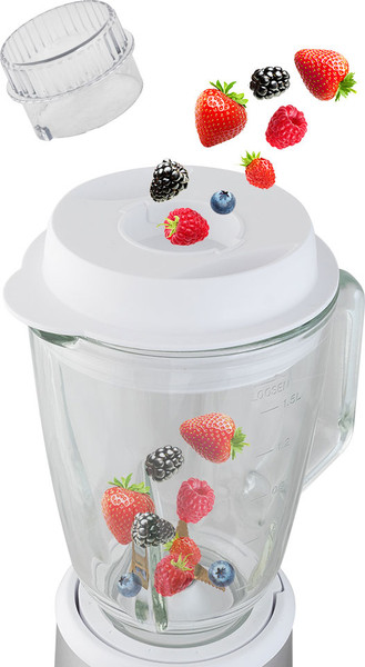 Изображение товара Блендер стационарный Endever Sigma-204 (стальной/белый)