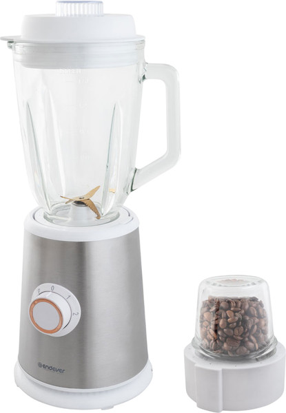 Изображение товара Блендер стационарный Endever Sigma-204 (стальной/белый)