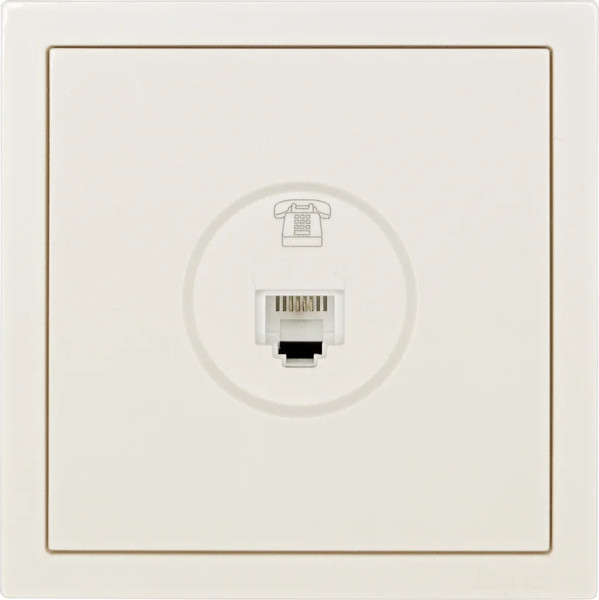 Изображение товара Розетка Lezard Zima 704-9088-137 (слоновая кость)