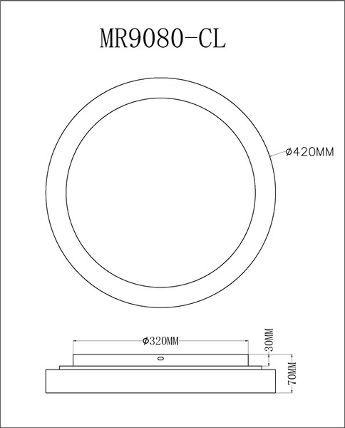 Изображение товара Потолочный светильник MyFar Neso MR9080-CL