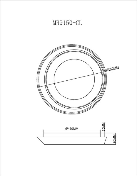 Изображение товара Потолочный светильник MyFar Phoebe MR9150-CL