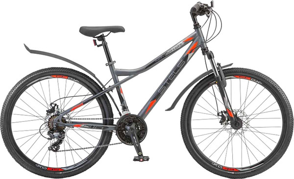 Изображение товара Велосипед STELS Navigator-510 MD 26 (16, антрацит/красный, разобранный, в коробке)