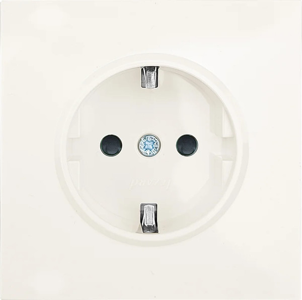 Изображение товара Розетка Lezard Zima 704-9088-124BQC (слоновая кость)