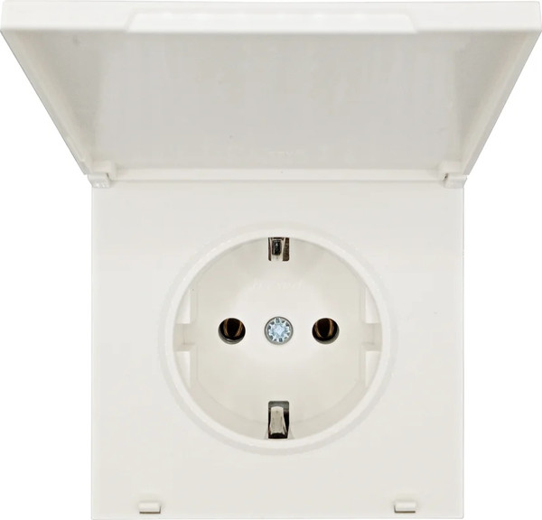 Изображение товара Розетка Lezard Zima 704-9088-123BQC (слоновая кость)