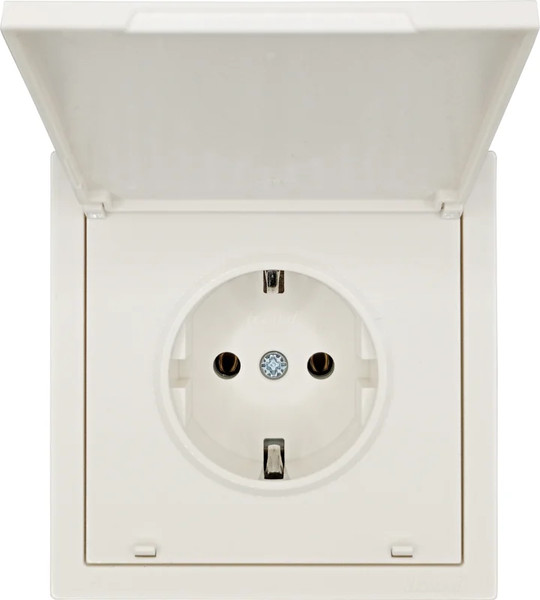 Изображение товара Розетка Lezard Zima 704-9088-123BQC (слоновая кость)