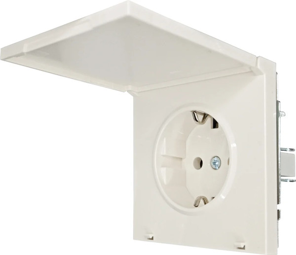 Изображение товара Розетка Lezard Zima 704-9088-123BQC (слоновая кость)