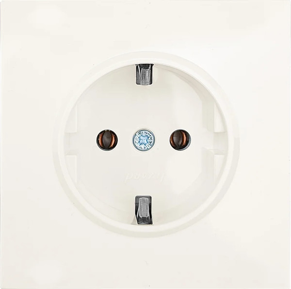 Изображение товара Розетка Lezard Zima 704-9088-122BQC (слоновая кость)