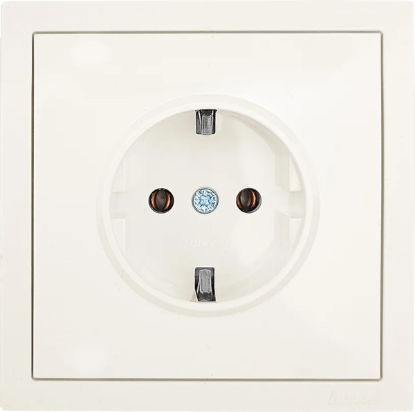 Изображение товара Розетка Lezard Zima 704-9088-122BQC (слоновая кость)