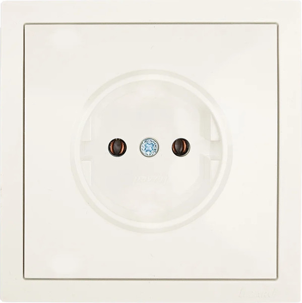 Изображение товара Розетка Lezard Zima 704-9088-121BQC (слоновая кость)