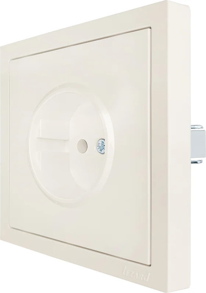 Изображение товара Розетка Lezard Zima 704-9088-121BQC (слоновая кость)