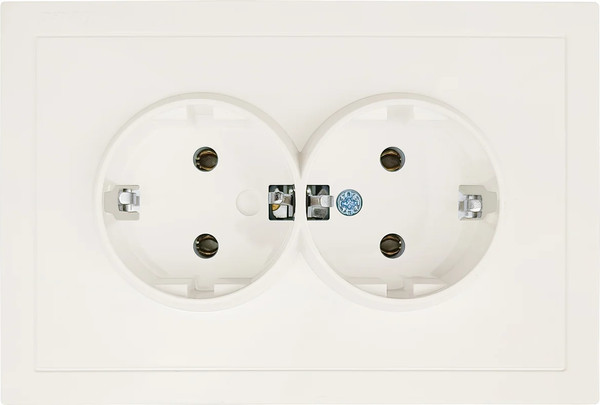 Изображение товара Розетка Lezard Zima 704-9000-127BQC (слоновая кость)