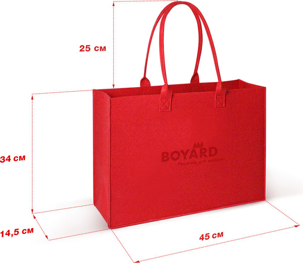 Изображение товара Сумка-шоппер Boyard S022R.1/450x340x145/2024