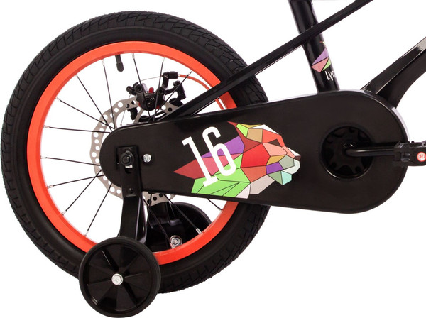 Изображение товара Детский велосипед Novatrack Lynx 16 165MLYNXD.BK4 (черный, разобранный, в коробке)