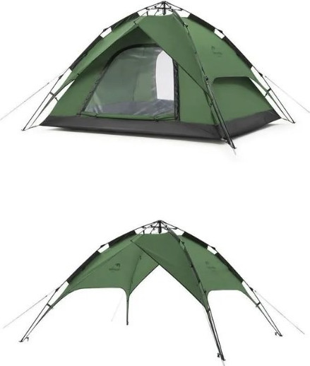 Изображение товара Палатка Naturehike NH21ZP008-3GGR (серо-зеленый)