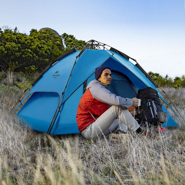 Изображение товара Палатка Naturehike NH21ZP008-3BL (синий)