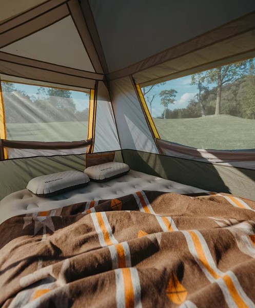 Изображение товара Палатка Naturehike Cape 5.2 / CNK2450WS037-LBG (серый/коричневый)