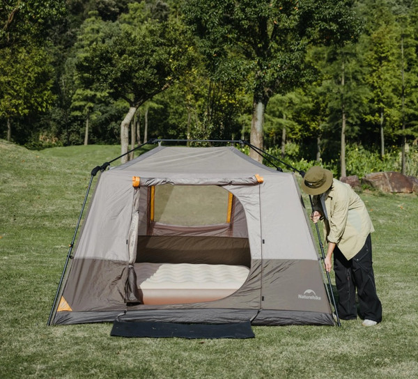 Изображение товара Палатка Naturehike Cape 5.2 / CNK2450WS037-LBG (серый/коричневый)