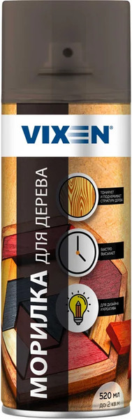 Изображение товара Морилка Vixen Для дерева VX91002 (520мл, темно-серый)