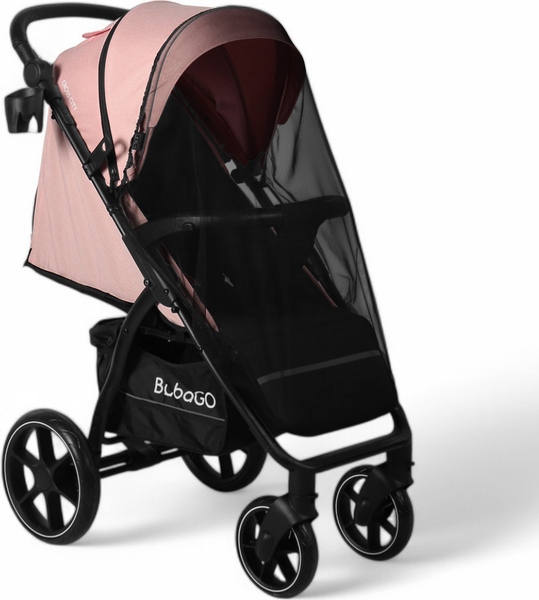 Изображение товара Детская прогулочная коляска Bubago Model Cross City / BG 155-2 (розовый)