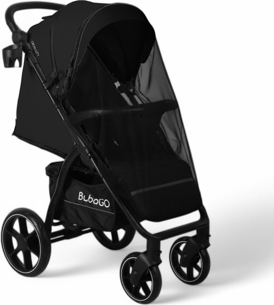 Изображение товара Детская прогулочная коляска Bubago Model Cross City / BG 155-6 (черный)