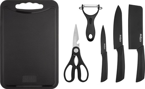 Изображение товара Набор ножей Mallony Coltello Nero / 310890