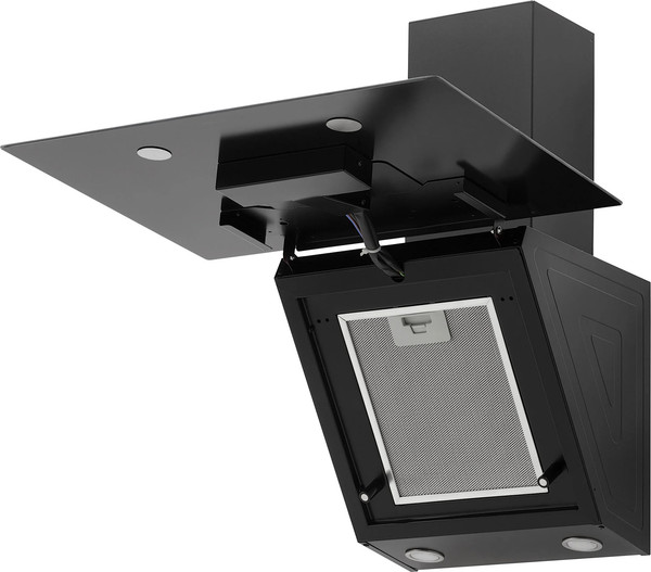 Изображение товара Вытяжка наклонная Krona Gabriele E 600 / КА-00010303 (Black/Inox 1S)