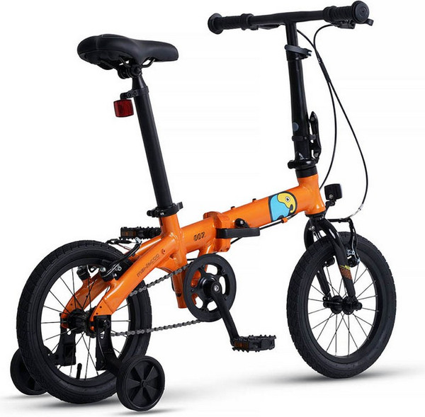 Изображение товара Детский велосипед Maxiscoo S007 Стандарт 2024 / MSC-007-1403 (оранжевый, разобранный, в коробке)