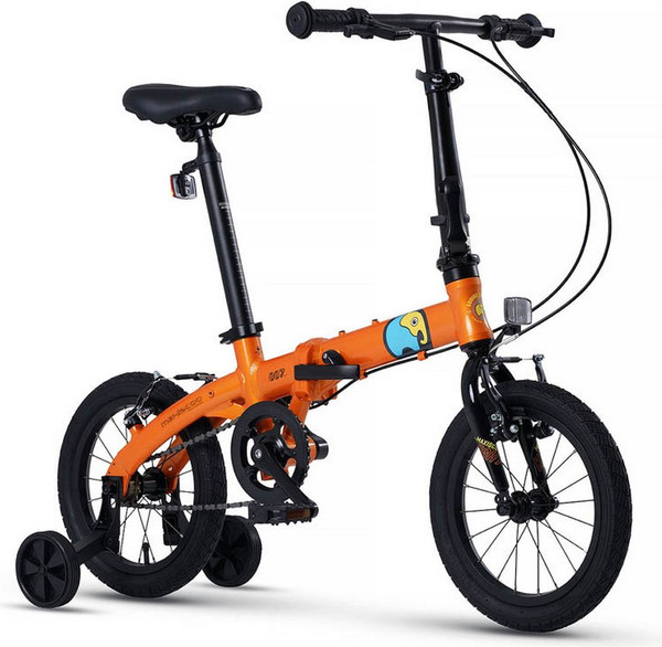 Изображение товара Детский велосипед Maxiscoo S007 Стандарт 2024 / MSC-007-1403 (оранжевый, разобранный, в коробке)