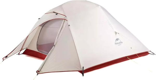 Изображение товара Палатка Naturehike Cloud Up Si / NH18T030-T-DLG (серый/красный)