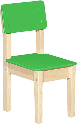 Изображение товара Стул детский Элегия №2 КМ.014.13-08-00 (зеленый лак)