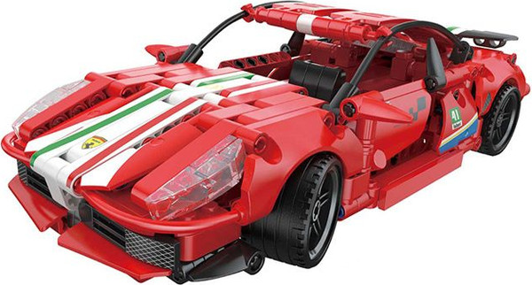 Изображение товара Конструктор управляемый Zhe Gao Гоночный автомобиль Ferrari 488 / DZ7014