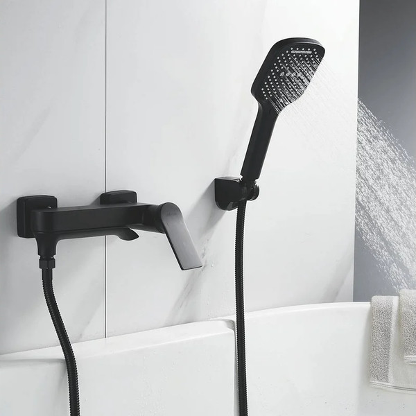 Изображение товара Смеситель Shevanik S4102H (черный)