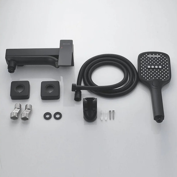 Изображение товара Смеситель Shevanik S4002H (черный)