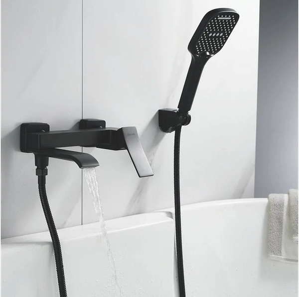 Изображение товара Смеситель Shevanik S4002H (черный)