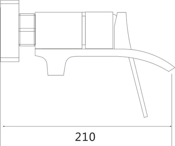 Изображение товара Смеситель Shevanik S4002 (хром)