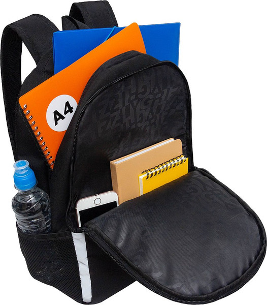 Изображение товара Школьный рюкзак Grizzly RB-551-1 (черный/разноцветный)