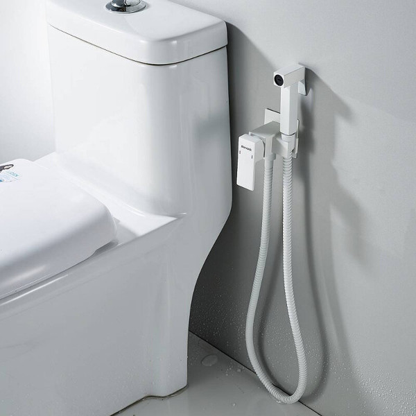 Изображение товара Гигиенический душ со смесителем Shevanik S127C (белый)