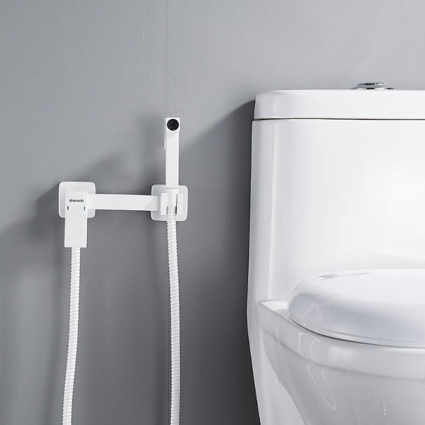 Изображение товара Гигиенический душ со смесителем Shevanik S137C (белый)