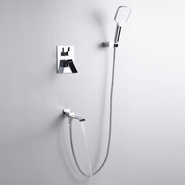 Изображение товара Душевая система со смесителем Shevanik S4035 (хром)