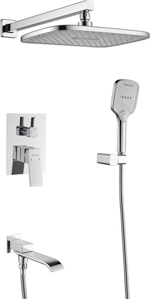 Изображение товара Душевая система со смесителем Shevanik S4035 (хром)