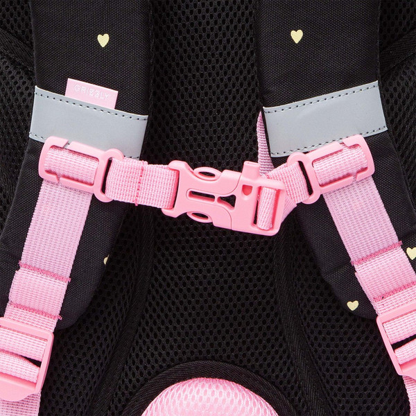 Изображение товара Школьный рюкзак Grizzly RAm-584-2 (черный)