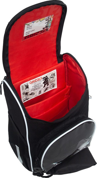 Изображение товара Школьный рюкзак Grizzly RAm-585-1 (черный)