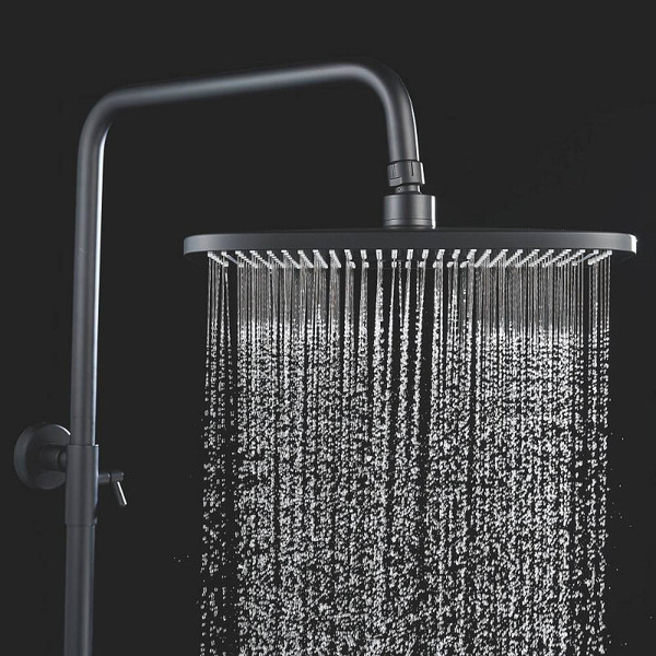 Изображение товара Душевая система со смесителем Shevanik S4036H (черный)